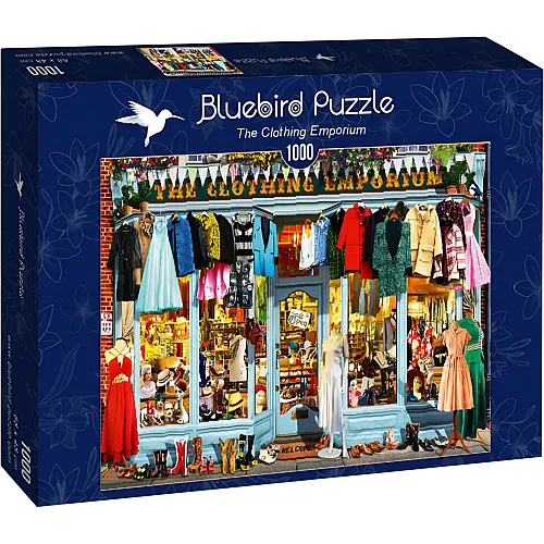 Bluebird Puzzle The Clothing Emporium - 1000 Teile