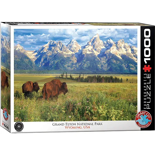 Eurographics Puzzle Grand Teton Nationalpark, Wyoming, USA (1000Teile)