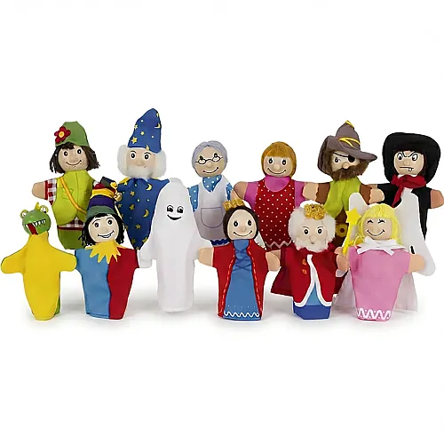 Fingerpuppen-Set 2 - 12 Teile