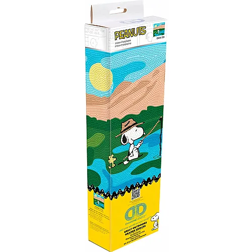 Diamond Dotz Diamond Painting Snoopy am Angeln