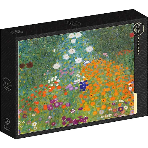 Grafika Puzzle Art Collection Gustav Klimt Bl�hender Garten, 1905-1907 - 1000 Teile