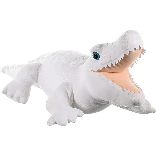 Weisser Alligator 30cm