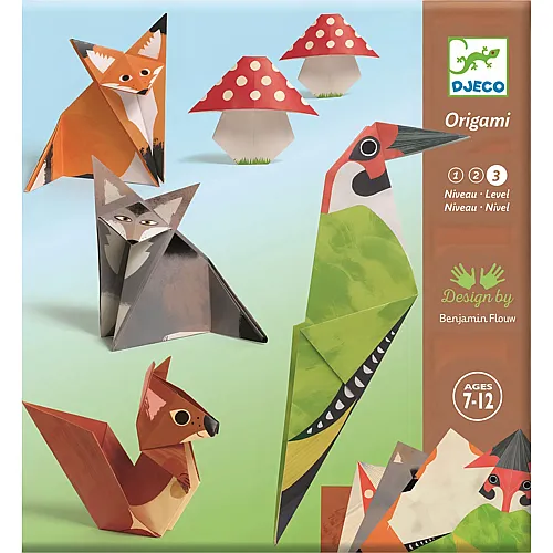 Djeco Kreativ Origami Waldtiere