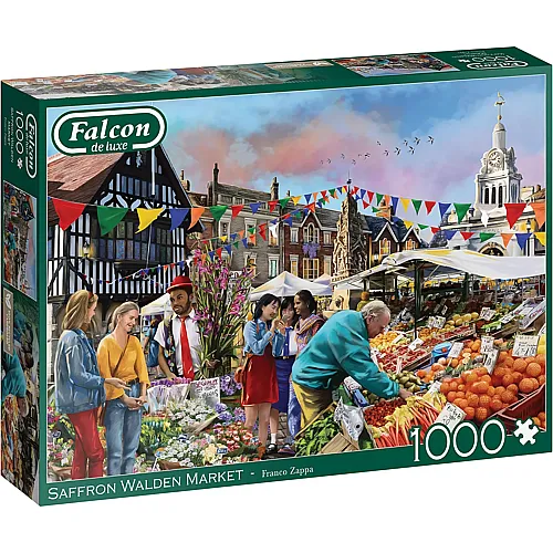 Falcon Puzzle Franco Zappa Saffron Walden Market (1000Teile)