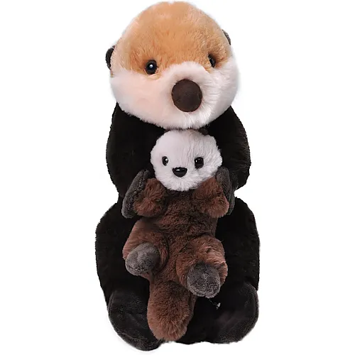 Wild Republic Wilderness Seeotter Mama mit Baby (38cm)