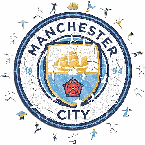 Iconic Puzzle Manchester City FC - Logo (270Teile)