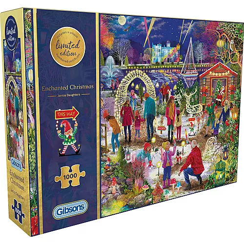 Gibsons Puzzle Janice Daughters Verzauberte Weihnachten - 1000 Teile