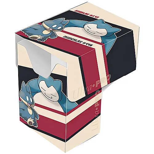 Ultra Pro Pokmon Snorlax & Munchlax Deck Box