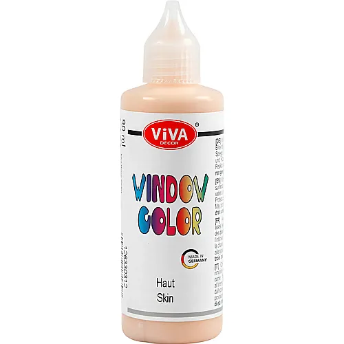 Creativ Company Fensterfarbe, Aufkleber und Glasfarbe � Hellbeige, 90 ml
