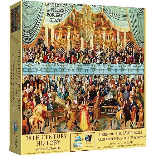 SunsOut Puzzle Neal Taylor 18th Century History - 1000 Teile