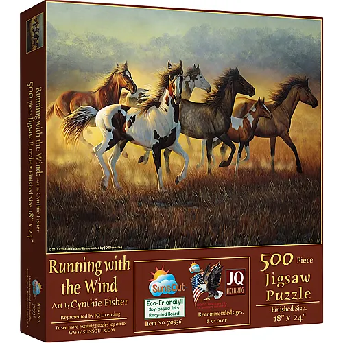 Running with the Wind - 500 Teile