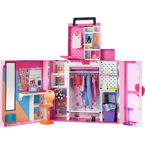 Barbie Fashions Traum-Kleiderschrank mit Moden & Accessoires