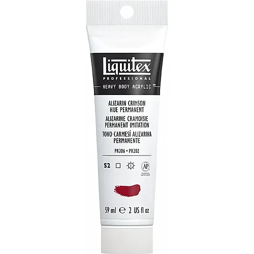 Liquitex Lqx Prof. Heavy Body Acrylfarbe 59ml Tube Karmesinrot Perman