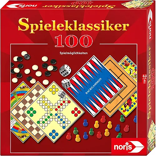 Noris Spieleklassiker - 100 Spielmglichkeiten