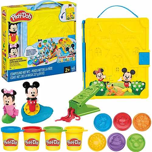 Knet Bilderbuch Spielset, 4 Dosen
