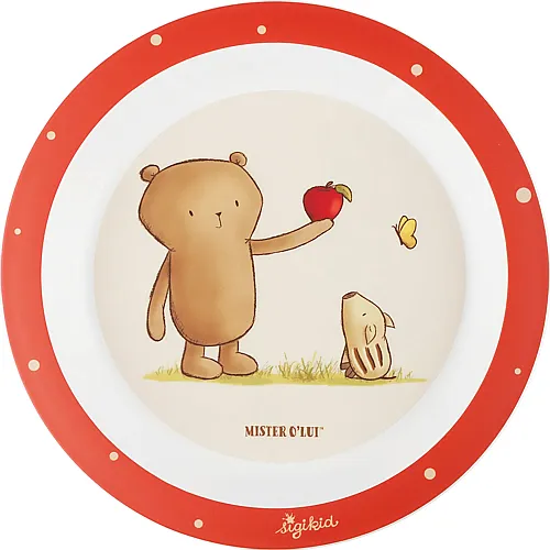 Sigikid Teller Rupert und Mister O'Lui - � 21,5 cm
