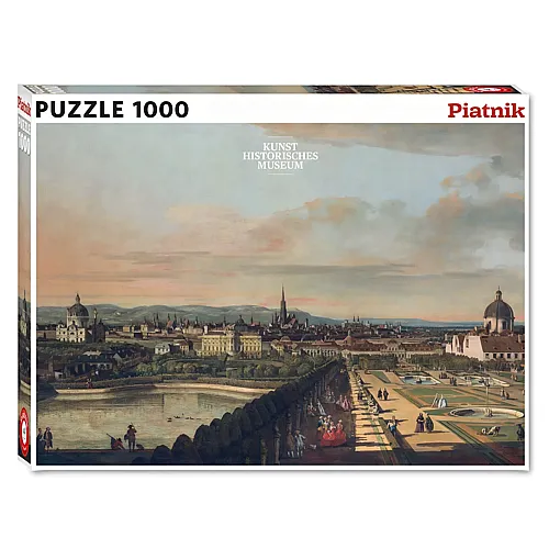 Piatnik Belotto, Canaletto, Vienna View from Belvedere 1000 Teile