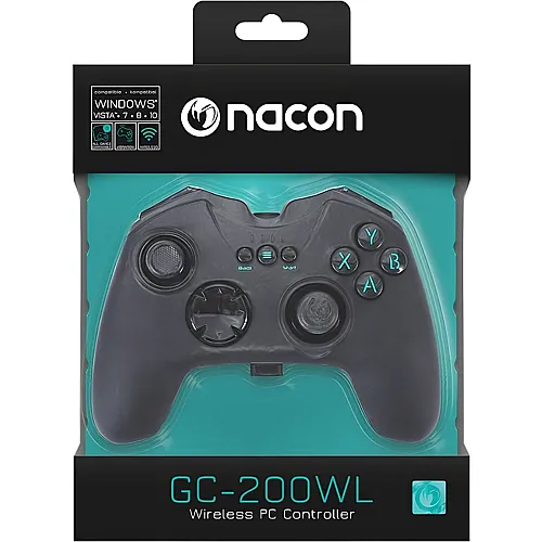 Nacon GC-200WL RF Gaming Controller - black [PC]