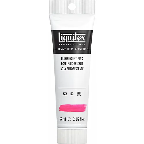 Liquitex Lqx Prof. Heavy Body Acrylfarbe 59ml Tube Fluo Pink