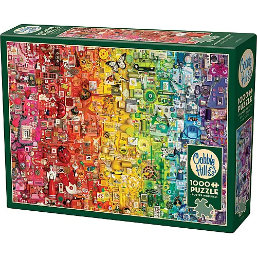 Farbiger Regenbogen 1000Teile