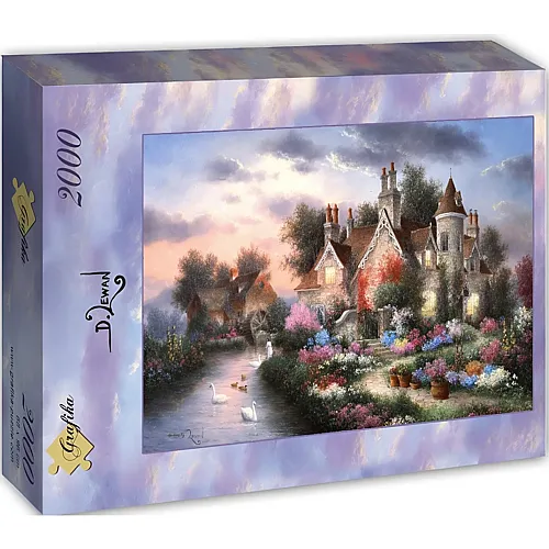 Grafika Puzzle Art Collection Dennis Lewan - Mill Creek Manor - 2000 Teile
