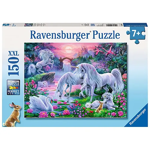 Ravensburger Puzzle Einhrner im Abendrot (150XXL)