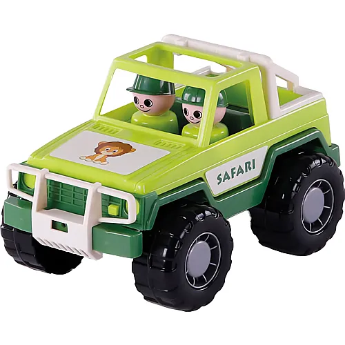 Cavallino Toys Cavallino Jeep Gr�n mit 2 Spielfiguren