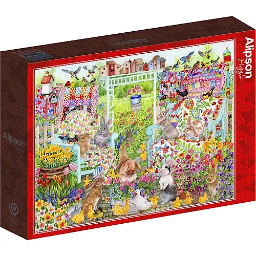 Alipson Puzzle Fr�hlings-Quilt - 1000 Teile