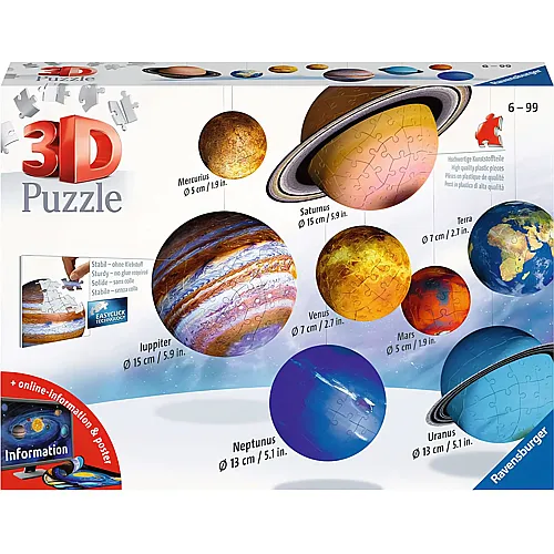 Ravensburger Puzzle Planetensystem (522Teile)