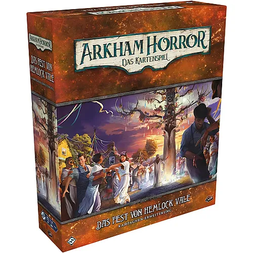 Fantasy Flight Games Arkham Horror: LCG � Das Fest von Hemlock Vale, Kampagnen-Erweiterung, Expertenspiel, Kartenspiel, 1-4 Spieler, Ab