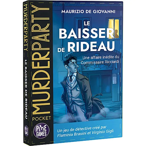 Pixie Games Murder Party Pocket : LE Baisser DE Rideau (FR)