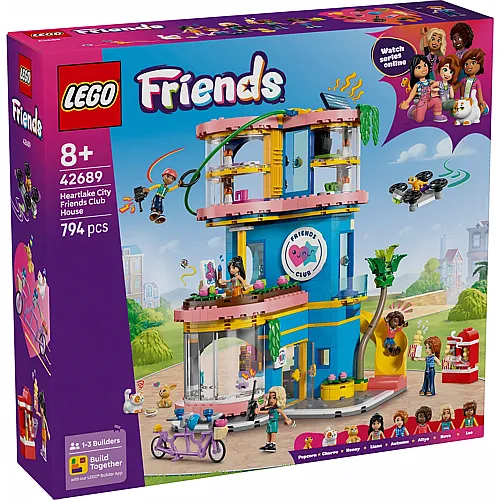 LEGO Friends Heartlake City Clubhaus der Freunde 42689