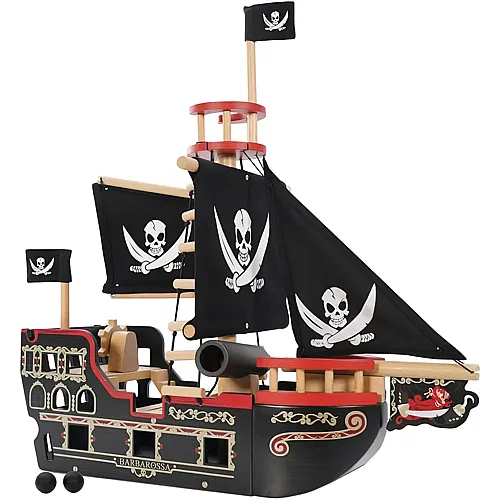 Le Toy Van Barbarossa Piraten Schiff