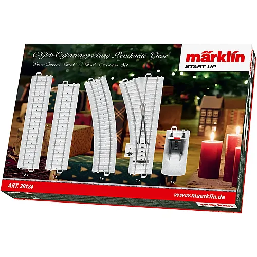 M�rklin H0 C-Gleis-Erg.-Pck. verschn. Weihnacht