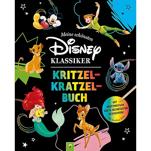Schwager & Steinlein Meine sch�nsten Disney Klassiker - Kritzel-Kratzel-Buch