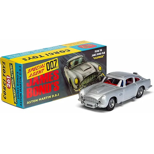 James Bond Aston Martin DB5 Silber
