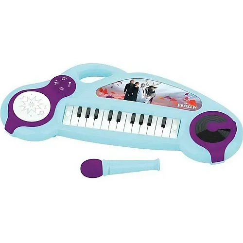 Lexibook Disney Frozen Elektronisches Keyboard Drumpad und Lichteffekten