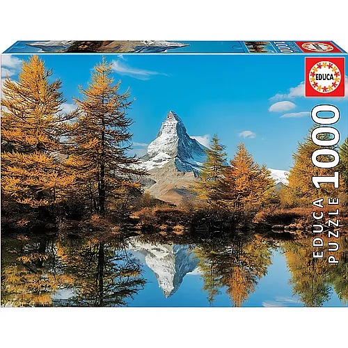 Educa Puzzle Matterhorn im Herbst (1000Teile)
