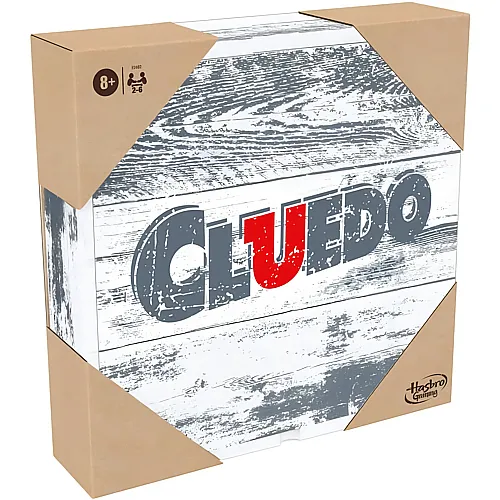 Hasbro Gaming Cluedo Rustic Series Edition - Italienisch