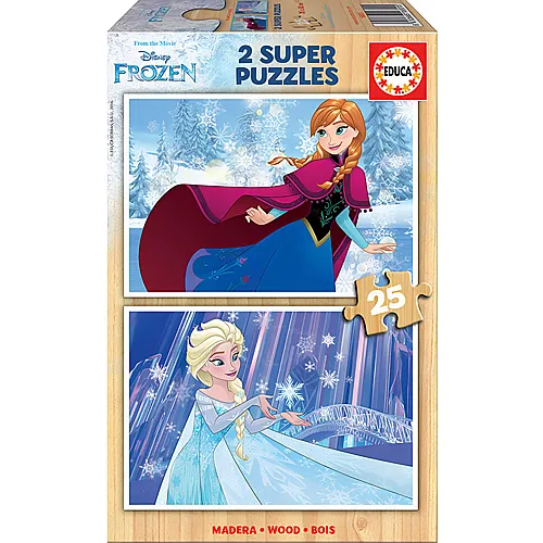 Educa Puzzle Disney Frozen (2x25)