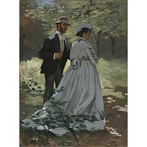 Grafika Puzzle Art Collection Claude Monet Bazille und Camille, 1865 - 2000 Teile