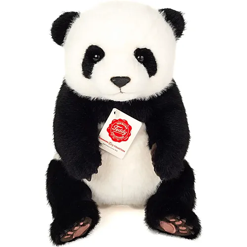 Teddy-Hermann Panda sitzend - 28 cm