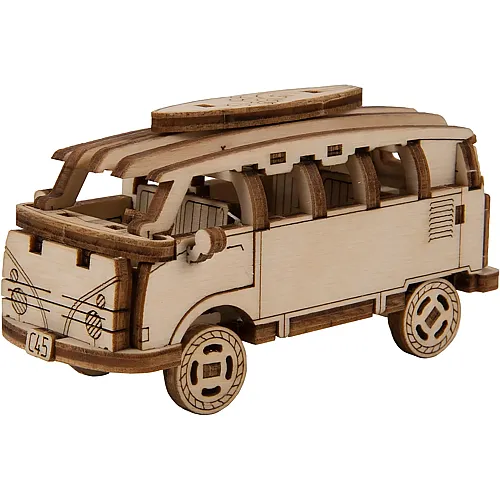 3D Retro Ride Bus 56Teile