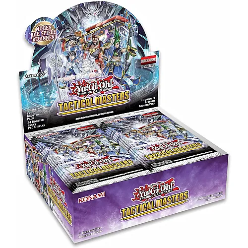 Konami Yu-Gi-Oh! Tactical Masters Display - Deutsch