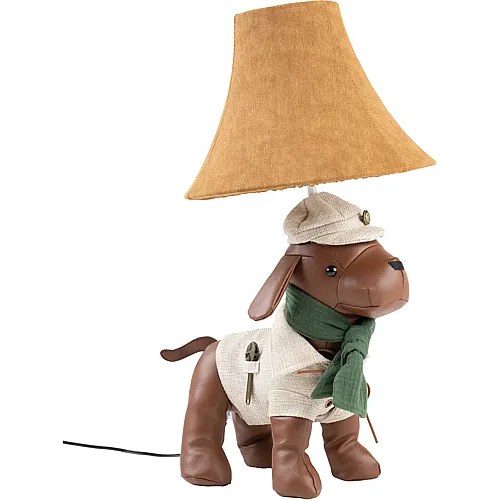 Happy Lamps Design-Tischleuchte Spike der selbstbewusste Jagdhund