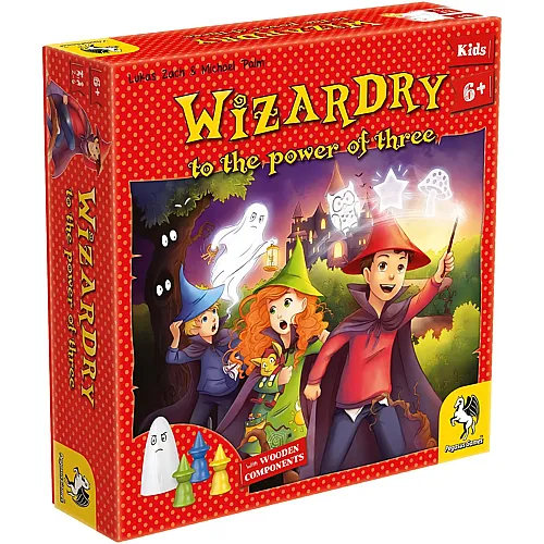 Pegasus Spiele Wizardry to the power of three - Englisch