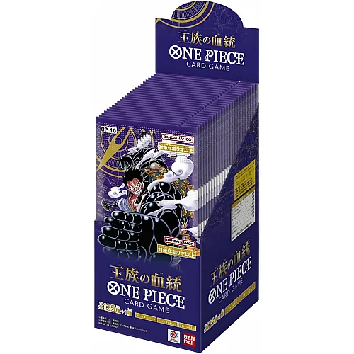 Bandai OP-10 One Piece Card Game, Royal Bloodline, Box, 24 Packungen