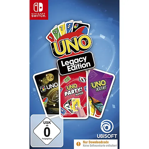 Ubisoft UNO Legacy Edition [NSW] [Code in a Box] (D)