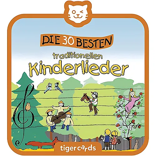 Tigermedia tigercard Die 30 besten Kinderlieder (DE)