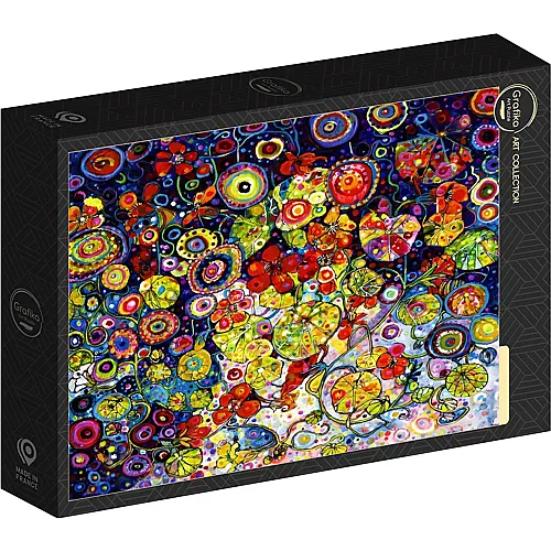Grafika Puzzle Art Collection Sally Rich - Nasturtions - 1000 Teile
